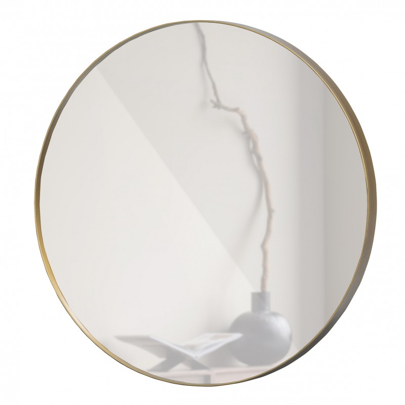 ROUND MIRROR METAL GOLD 80 ROUND MIRROR METAL GOLD 80